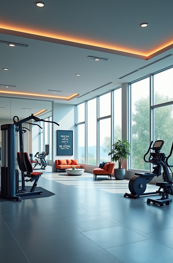 Silent gym